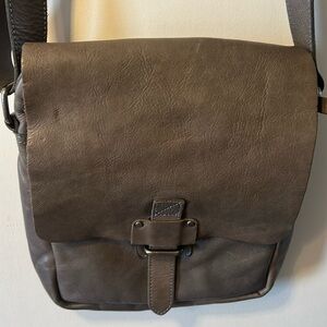 Magnetic Harbour 2nd Women's gray Leather Crossbody Bag Adjustable